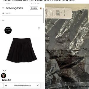 Splendid Girls Twirl skirt size 12 NWT